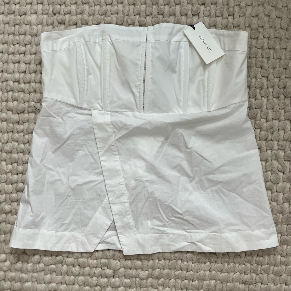 Allina Liu Strapless Corset Anthropologie